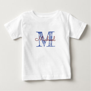 Gepersonaliseerde kettingnaam Monogram Baby Boy