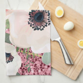 Gepersonaliseerde keuken handdoek geometrische tui (Quarter Fold)