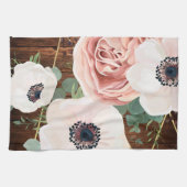 Gepersonaliseerde keuken handdoek geometrische tui (Horizontaal)