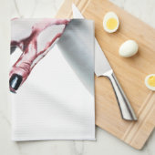 Gepersonaliseerde Keuken Handdoek zombie bloed dru (Quarter Fold)