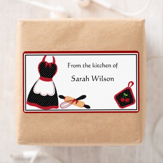 Gepersonaliseerde keuken Labels groot formaat (Insitu)