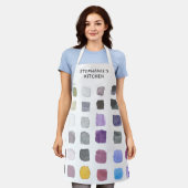 Gepersonaliseerde keuken schort (Gedragen)