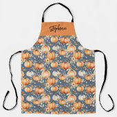 Gepersonaliseerde keuken Schort pompoenen (Voorkant)