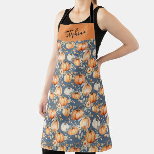 Gepersonaliseerde keuken Schort pompoenen