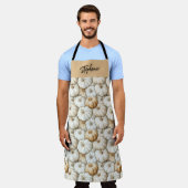 Gepersonaliseerde keuken Schort pompoenen (Gedragen)