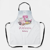 Gepersonaliseerde Keuken Schort voor Vrouwen & Man (Voorkant)