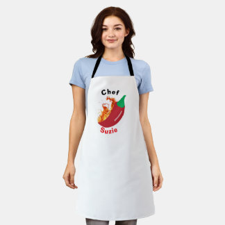 Gepersonaliseerde Keuken Schort voor Vrouwen of Ma