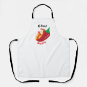 Gepersonaliseerde Keuken Schort voor Vrouwen of Ma (Voorkant)