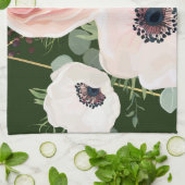 Gepersonaliseerde keukenhanddoek Geometrische Tuin (Gevouwen)