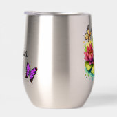 Gepersonaliseerde kikker met bloemen op Lilypad Is (Rechts)