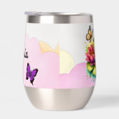 Gepersonaliseerde kikker met bloemen op Lilypad Is (Rechts)