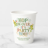 Gepersonaliseerde kikker peuter Kinder jongen meis Papieren Bekers (Voorkant)