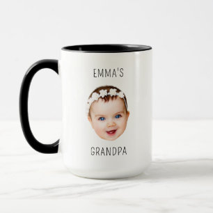 Gepersonaliseerde Kind Foto Baby Gezicht Aangepast Mok