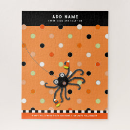 Gepersonaliseerde Kind Halloween Legpuzzel