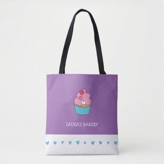 Gepersonaliseerde Kinder baking Canvas tas (Voorkant)