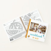 Gepersonaliseerde Kinder Cookbook (Foto toevoegen) Notitieboek (Binnen)