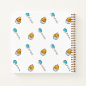 Gepersonaliseerde Kinder Cookbook (Foto toevoegen) Notitieboek (Achterkant)