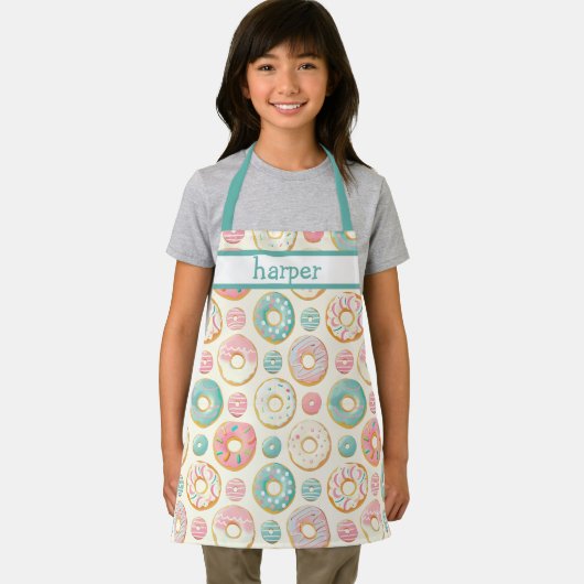 Gepersonaliseerde Kinder donut Schort (Insitu)