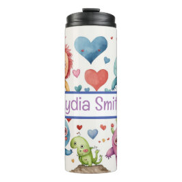 Gepersonaliseerde kinder drink tumbler thermosbeker