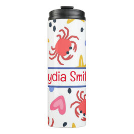 Gepersonaliseerde kinder drink tumbler thermosbeker