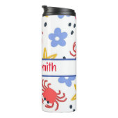 Gepersonaliseerde kinder drink tumbler thermosbeker (Geroteerd rechts)