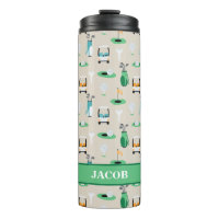 Gepersonaliseerde Kinder Golfer Golfcart Golfsport