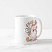 Gepersonaliseerde Kinder Halloween Spooky koffie m Koffiemok (Voorkant rechts)