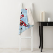 Gepersonaliseerde kinder ijshockeyspeler sherpa deken (In situ)