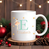 Gepersonaliseerde Kinder Kerstballerina Hot Coco M Koffiemok
