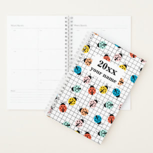 Gepersonaliseerde Kinder lieveheersbeestje planner