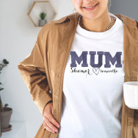 Gepersonaliseerde kinder naam geborduurde moederda