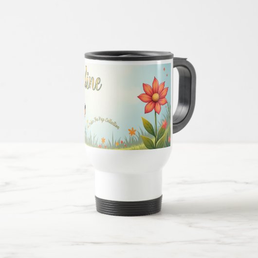 Gepersonaliseerde kinder reismok reisbeker (Voorkant rechts)