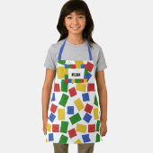 Gepersonaliseerde Kinder Speelgoed die blokkades o Schort (Insitu)