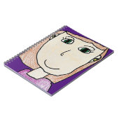 Gepersonaliseerde Kinder spiraalfoto van Olive Not Notitieboek (Linkerzijde)