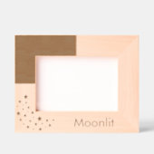 Gepersonaliseerde Kinder sterren en maan Gegraveerde Lijstjes (Voorkant)