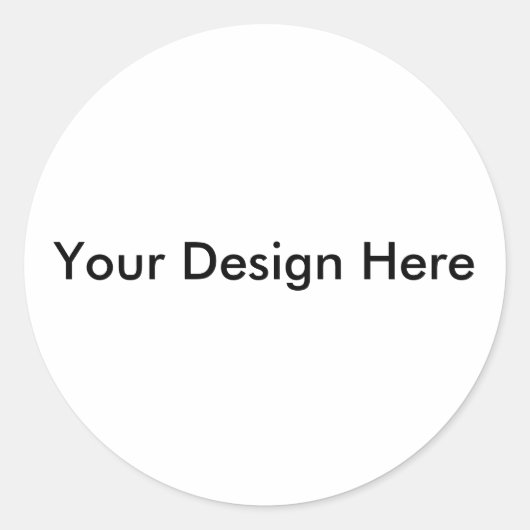 Gepersonaliseerde Kinder Sticker, aangepaste Kinde Ronde Sticker (Voorkant)