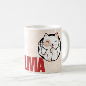 Gepersonaliseerde Kinder Superhero Mok – Custom Na (Voorkant rechts)