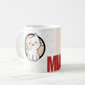 Gepersonaliseerde Kinder Superhero Mok – Custom Na (Voorkant links)