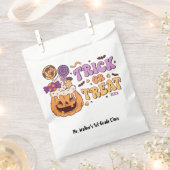 Gepersonaliseerde Kinder Trick or treat Party Bags Bedankzakje (Geknipt)
