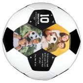 Gepersonaliseerde Kinder voetbalfoto en aangepast  Voetbal (Gedraaid)