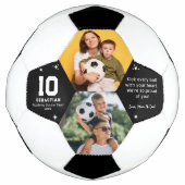 Gepersonaliseerde Kinder voetbalfoto en aangepast  Voetbal (Voorkant)