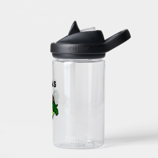 Gepersonaliseerde Kinder waterfles W/naam - Zee sc (Links)