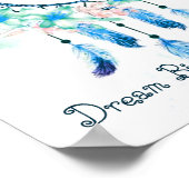 Gepersonaliseerde kinderdromer poster (Hoek)