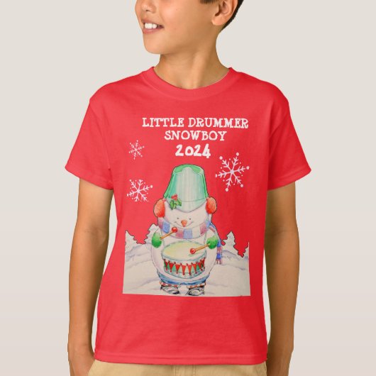 Gepersonaliseerde Kinderen Basic T-shirt (Voorkant)