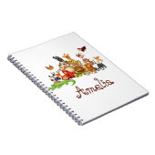 Gepersonaliseerde Kinderen Notitieboek (Rechterzijde)