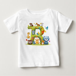 "Gepersonaliseerde Kinderen T-shirt met R Magic"