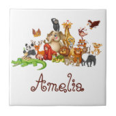 Gepersonaliseerde Kinderen Tegeltje (Voorkant)