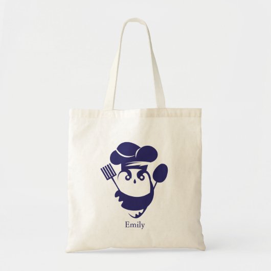 Gepersonaliseerde kinderen voor boomgaarden tote bag (Voorkant)