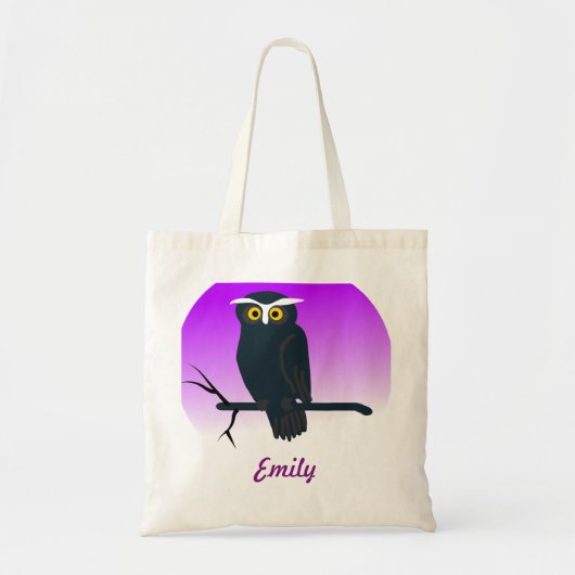 Gepersonaliseerde kinderen voor boomgaarden tote bag (Voorkant)