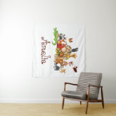 Gepersonaliseerde Kinderen  Wandkleed (In Situ (horizontaal))